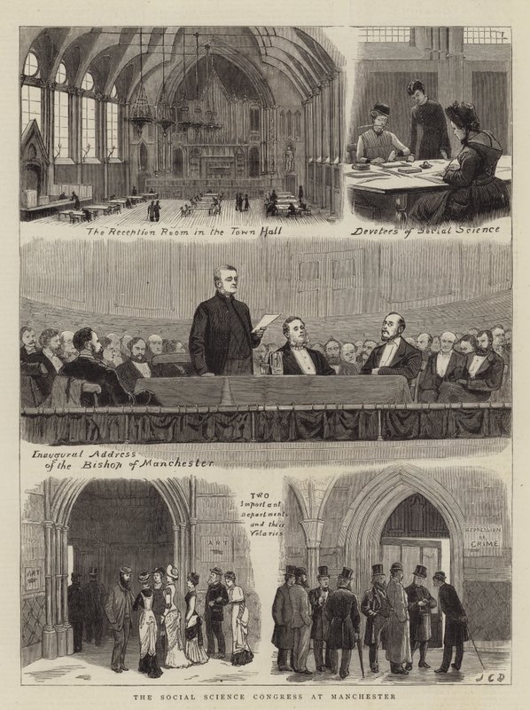 O Congresso de Ciências Sociais em Manchester de John Charles Dollman