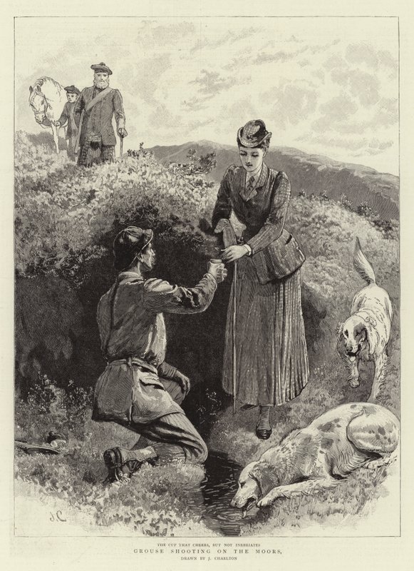 Grouse atirando nos mouros de John Charlton