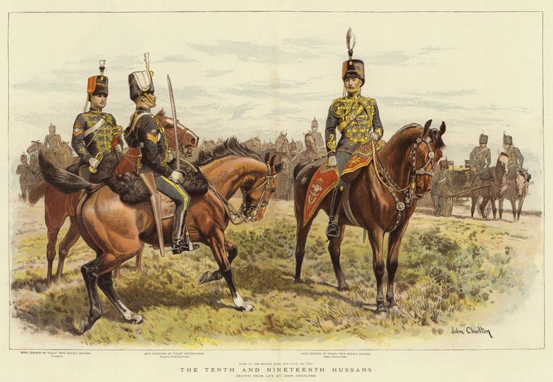 Os Décimos e Dezenove Hussardos de John Charlton