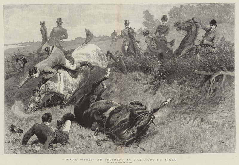&39;Ware Wire !, um incidente no campo de caça de John Charlton