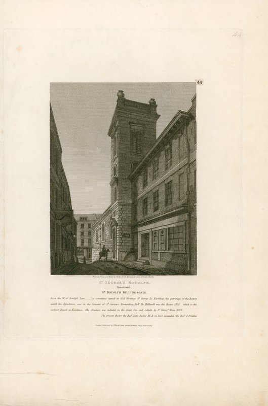 Botolph de St George, unido com St Botolph Billingsgate de John Coney