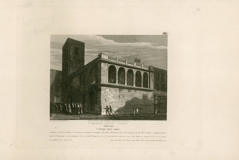 St Mathew, sexta-feira Street, unida com o oeste de São Pedro barato de John Coney