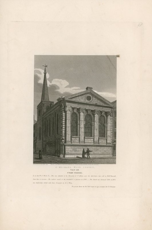São Miguel, Wood Street, Londres de John Coney