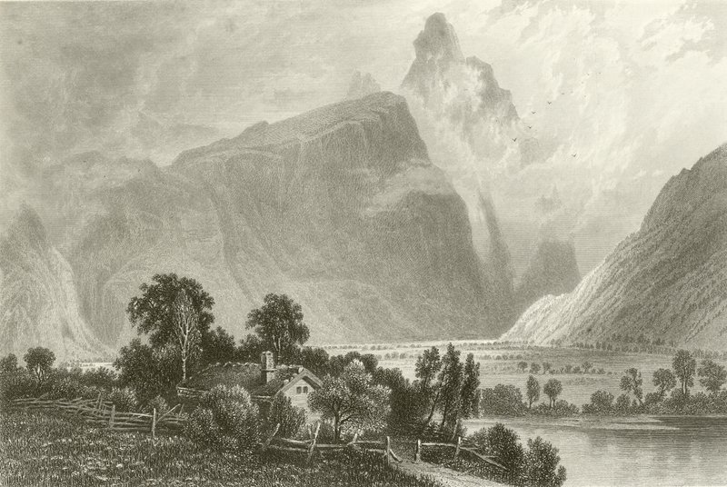 O Romsdalhorn de Aak de John Douglas Woodward