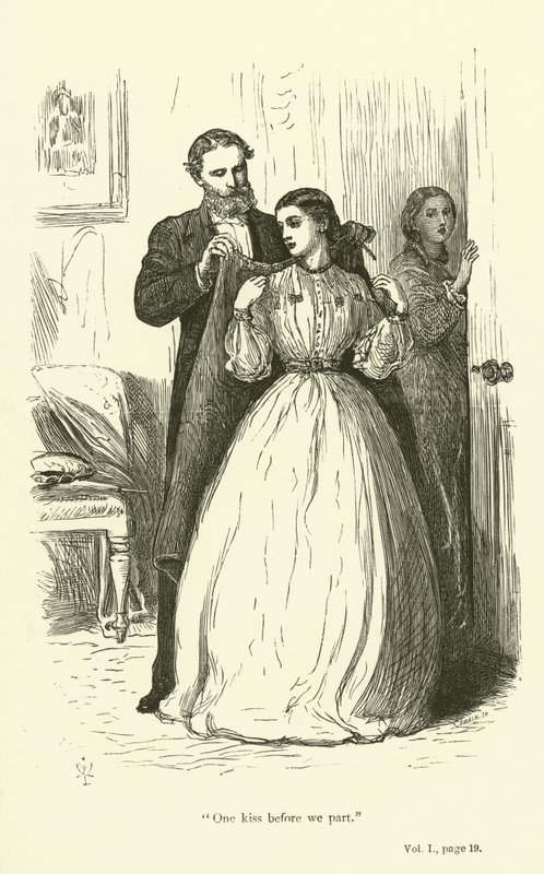Ilustração para Phineas Finn por Anthony Trollope de John Everett Millais