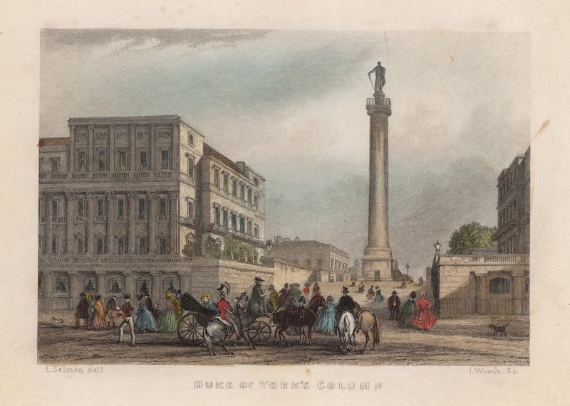 Coluna do Duque de York, Londres de John Francis Salmon