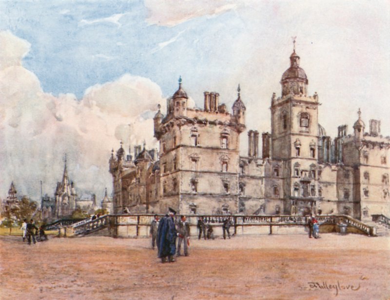 Frente Norte do Hospital de George Heriot de John Fulleylove