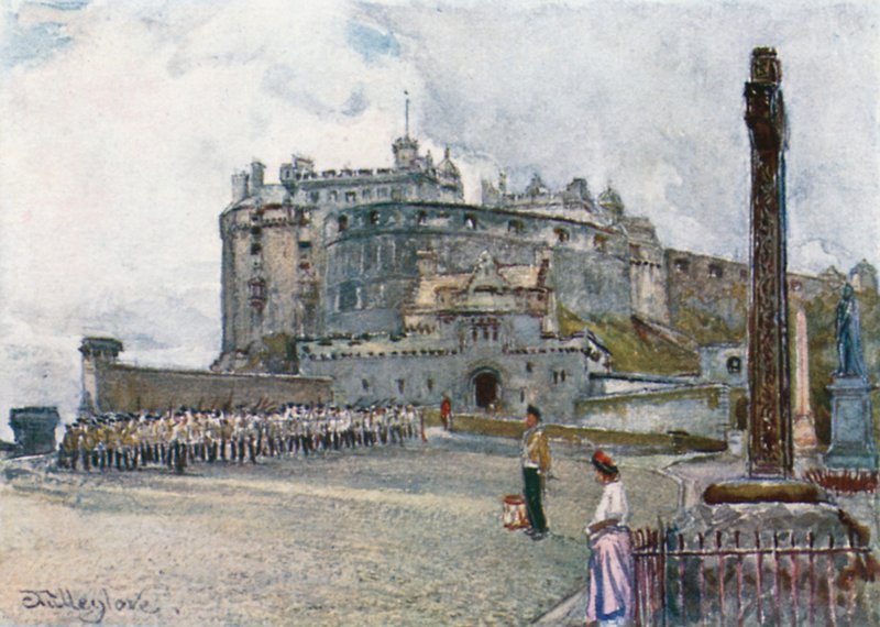 O Castelo da Esplanada de John Fulleylove
