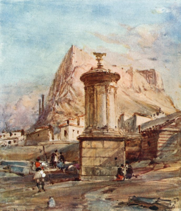 O Monumento Choragic de Lisicratos de John Fulleylove
