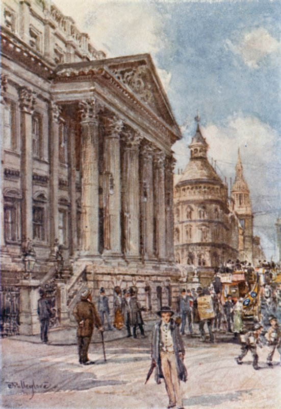 A Casa da Mansão e Cheapside de John Fulleylove