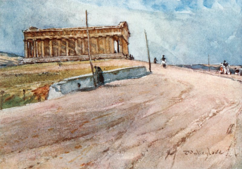 O Templo de Teseu do Noroeste de John Fulleylove