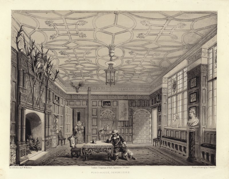 Casa Ford (lithotint) de John Gendall