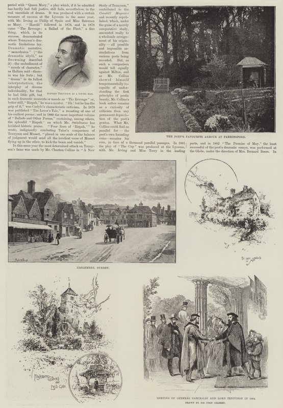 Alfred, Baron Tennyson, Poeta Laureado de John Gilbert