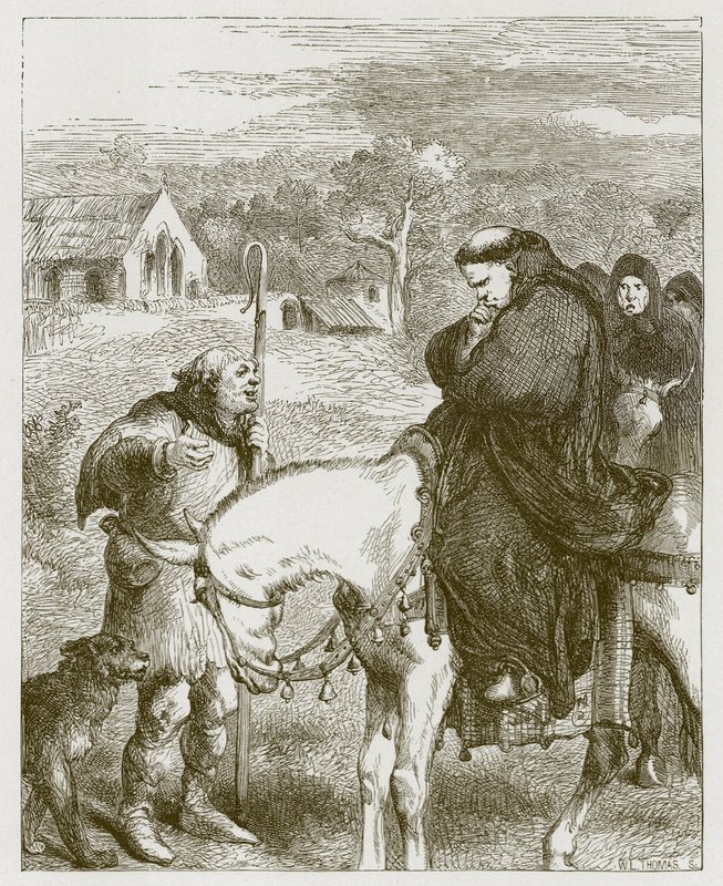 Rei João e o Abade de Canterbury de John Gilbert