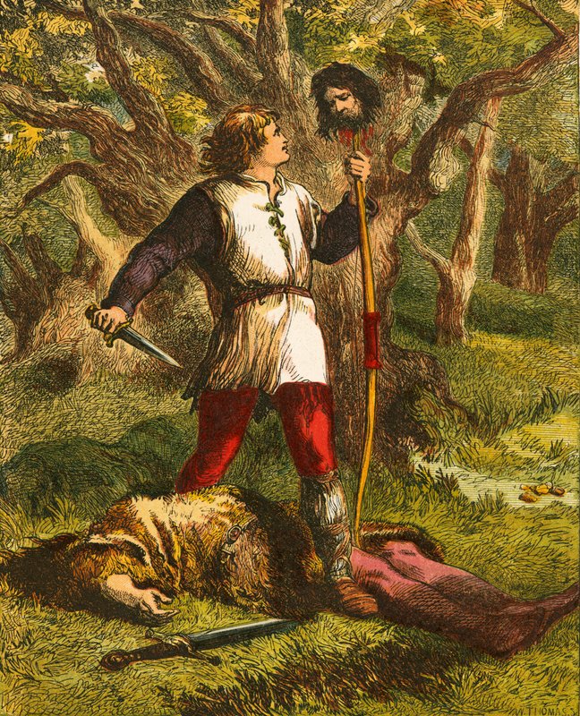 Robin Hood e Guy of Gisborne de John Gilbert