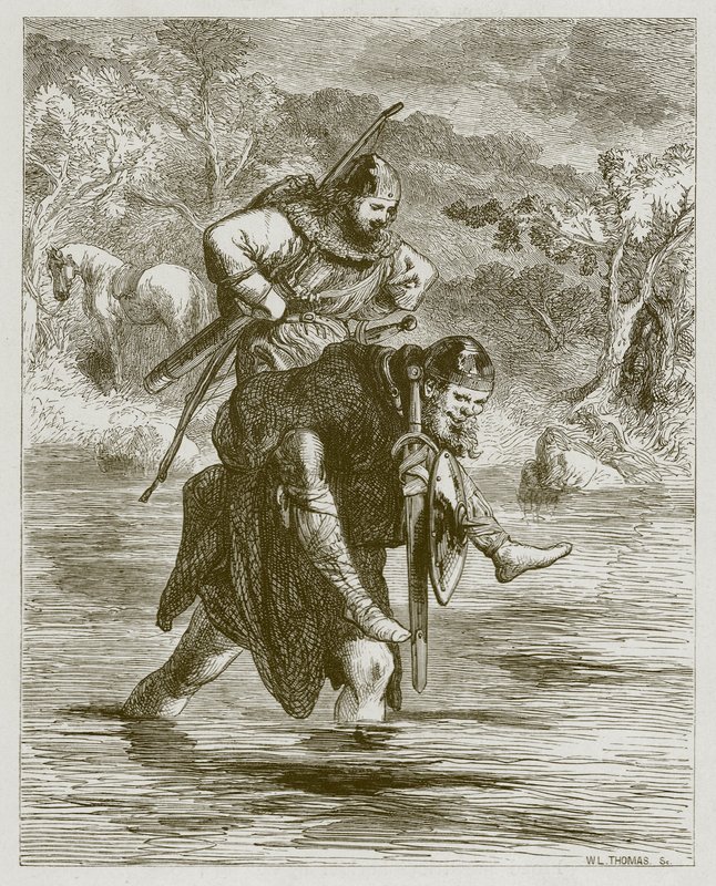 Robin Hood e a fritadeira Curtall de John Gilbert