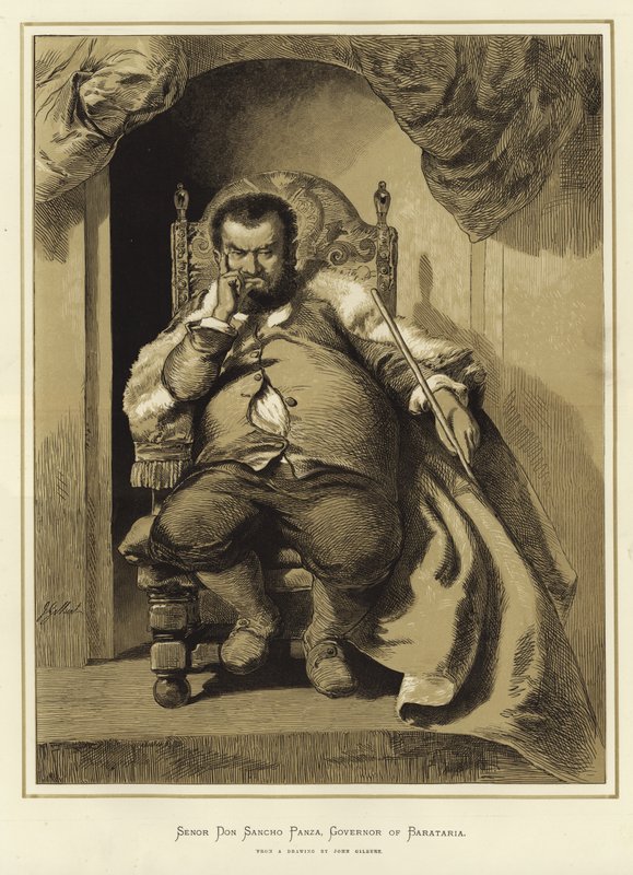 Sr. Don Sancho Panza de John Gilbert
