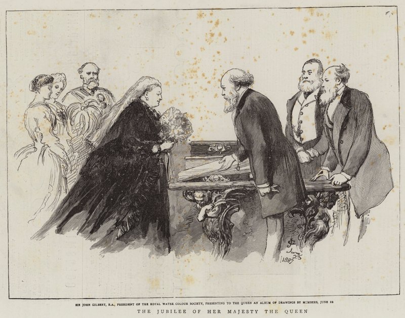 O Jubileu de Sua Majestade a Rainha de John Gilbert
