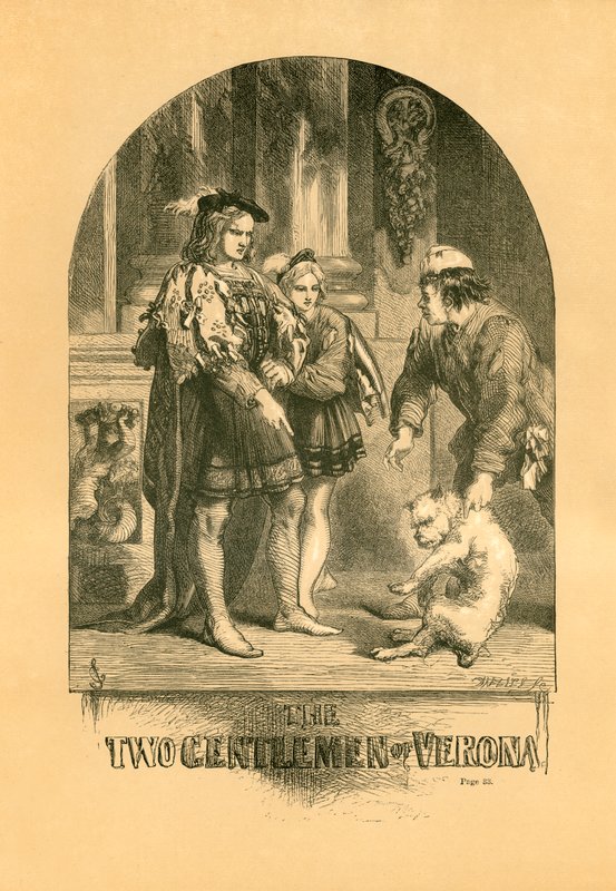 Os dois cavalheiros de Verona de John Gilbert