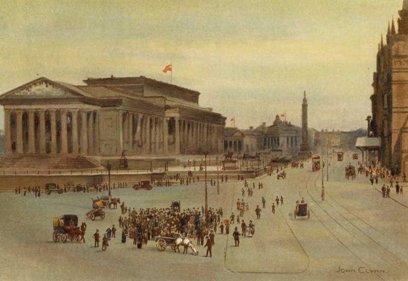 Liverpool: Lime Street (cor litho) de John Glynn