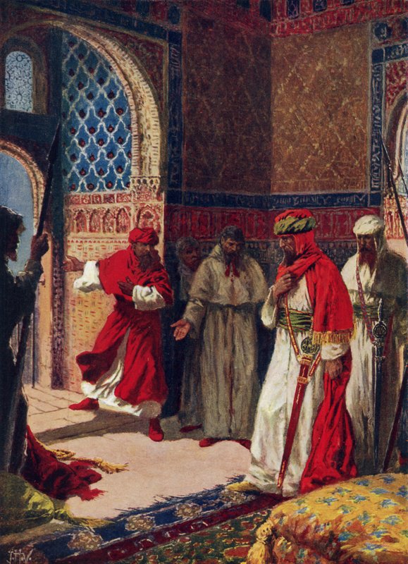 O último conselho de Boabdil no Alhambra de John Harris Valda
