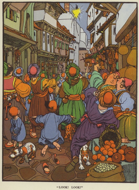 "Vejam! Vejam!" (cor litho) de John Hassall