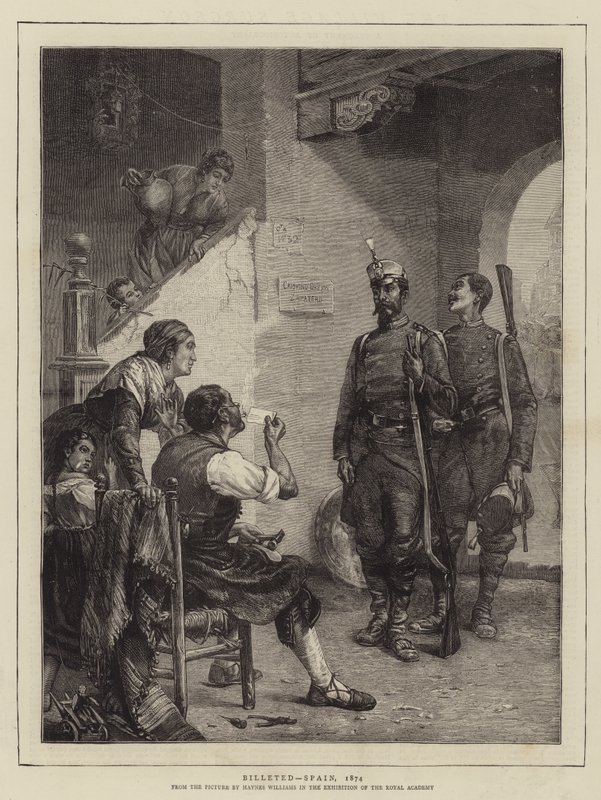 Boletins, Espanha, 1874 de John Haynes Williams