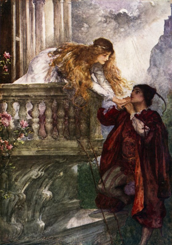 Romeu e Julieta de John Henry Frederick Bacon
