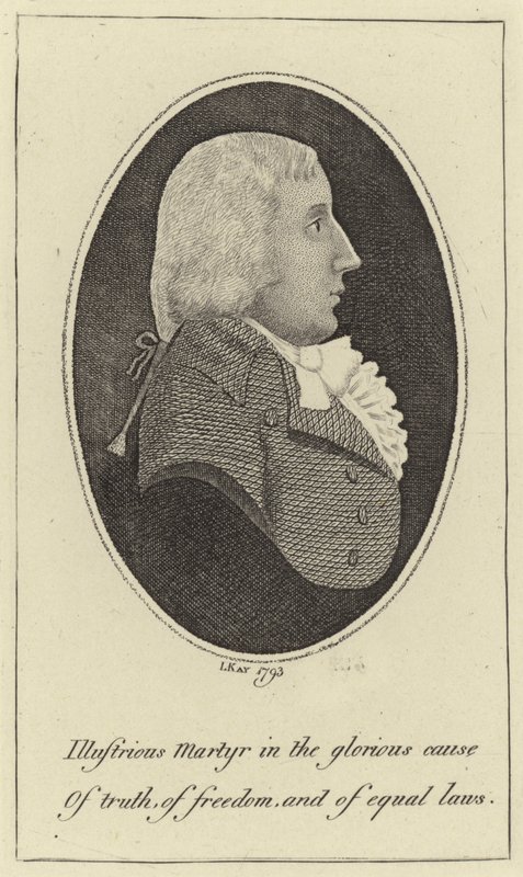 Retrato de Thomas Muir de John Kay