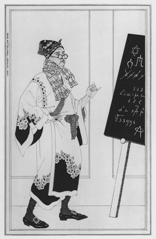 Ilustração de William Congreve (litho) de John Kettelwell