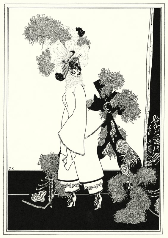 Ilustração para A História de Aladino e a Lâmpada Maravilhosa (litho) de John Kettelwell