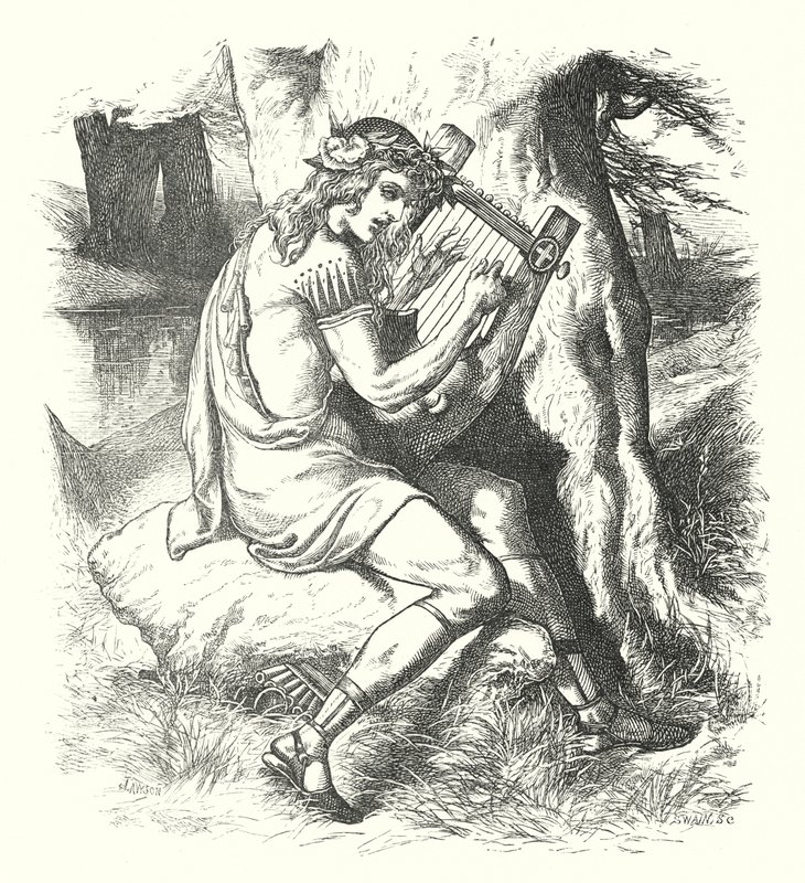 Morte de Oberon (gravura) de John Lawson