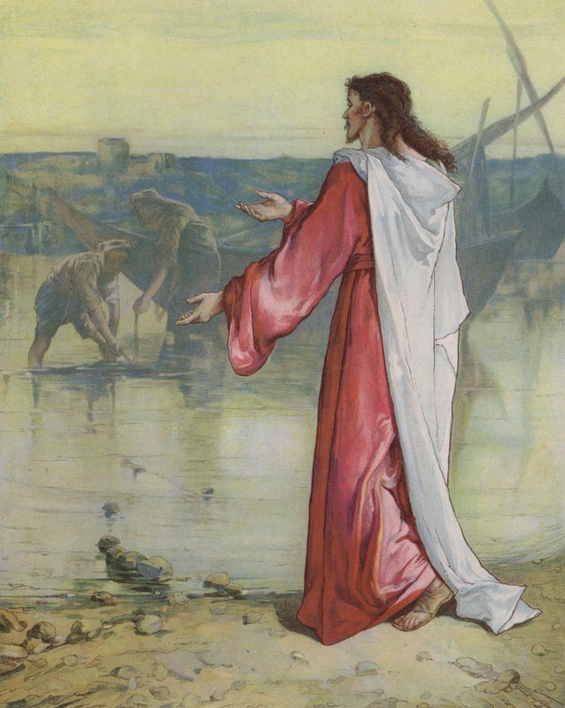 Jesus chamando seus discípulos de John Lawson