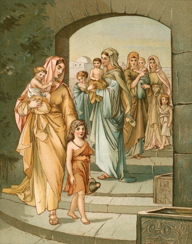 Sofre as criancinhas de John Lawson