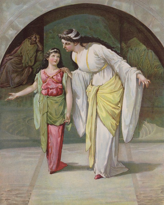 A empregada doméstica e esposa de Naamã de John Lawson
