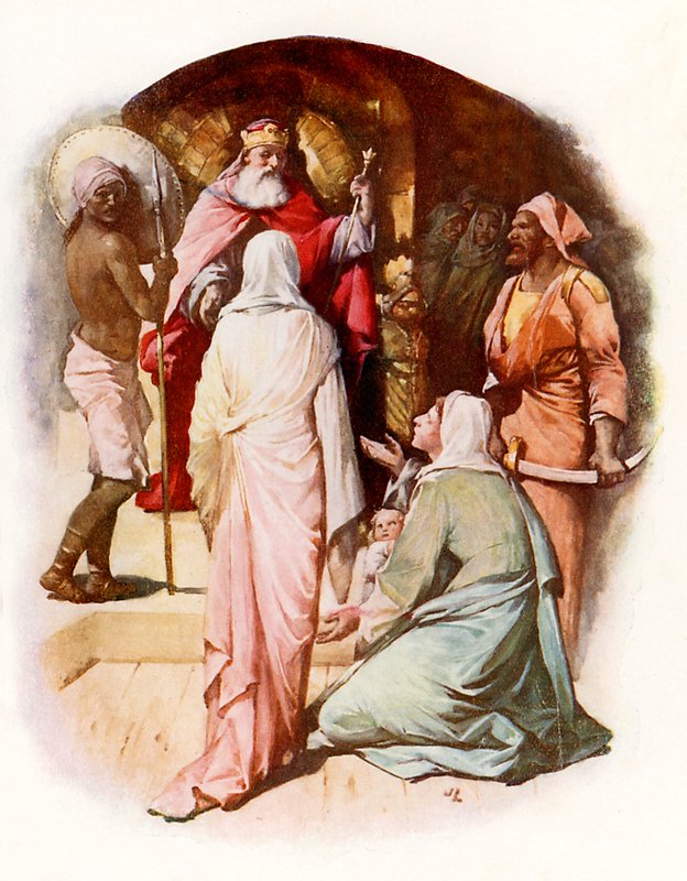 O julgamento de Salomão de John Lawson