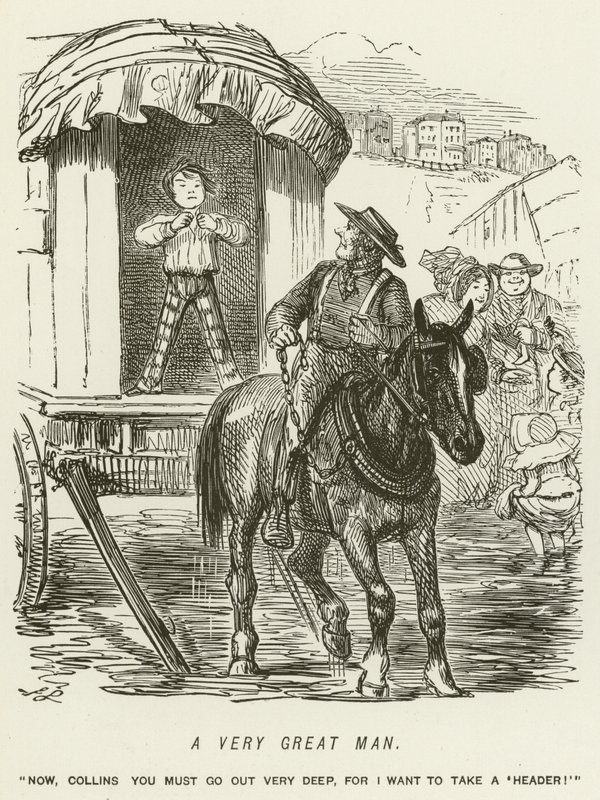 Um homem muito grande de John Leech