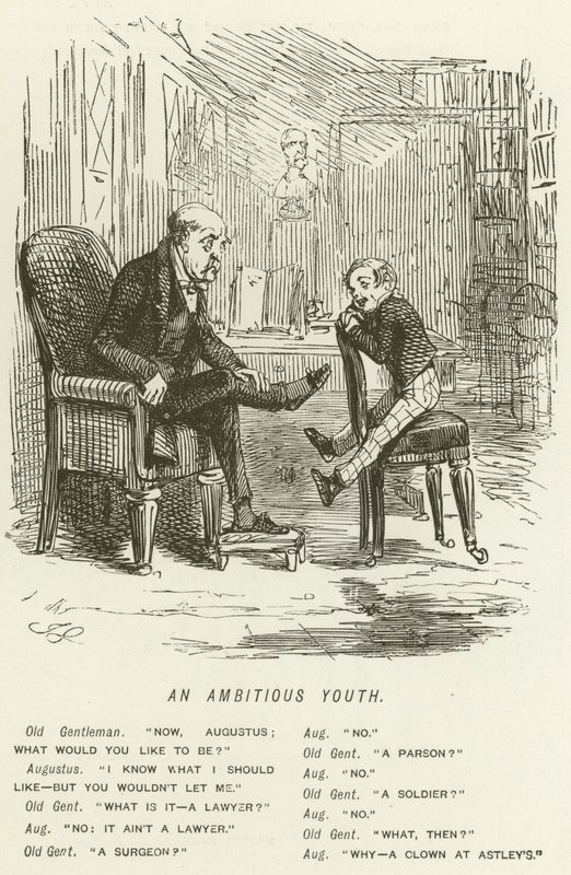 Um jovem ambicioso de John Leech