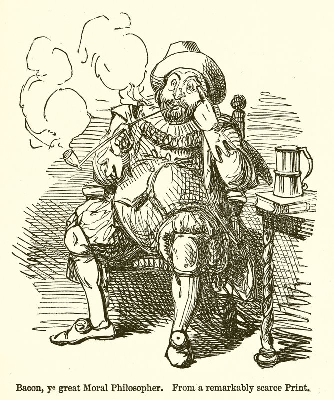 Bacon, Ye Grande Filósofo Moral de John Leech