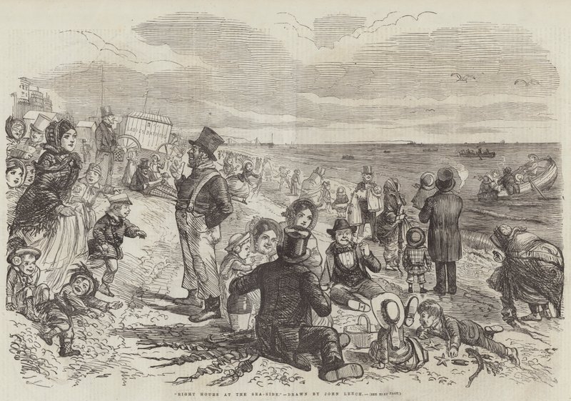 Oito horas no lado do mar de John Leech