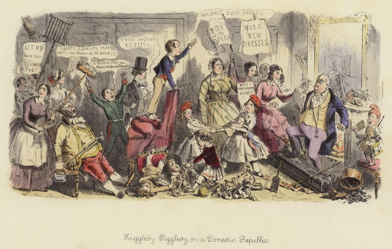 Higgledy-Piggledy, ou uma república doméstica de John Leech