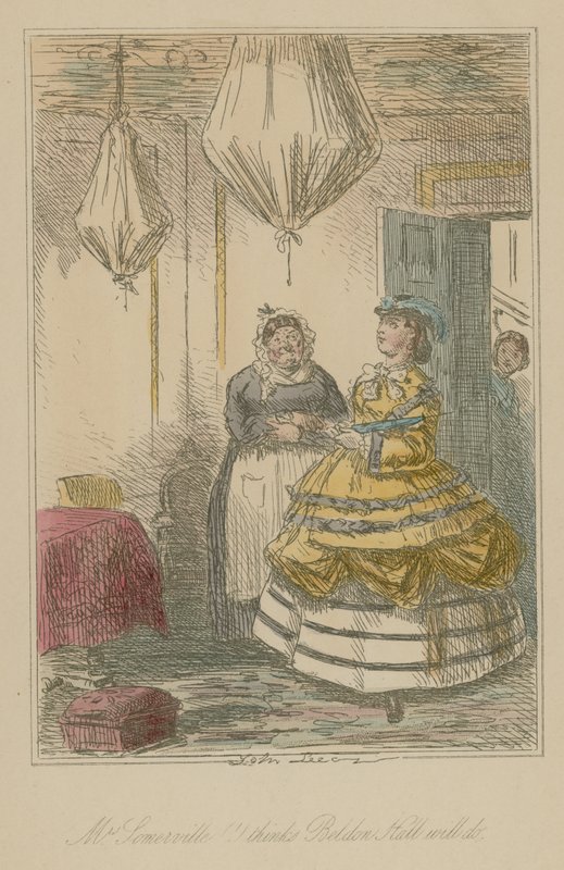 A Sra. Somerville acha que o Beldon Hall fará de John Leech