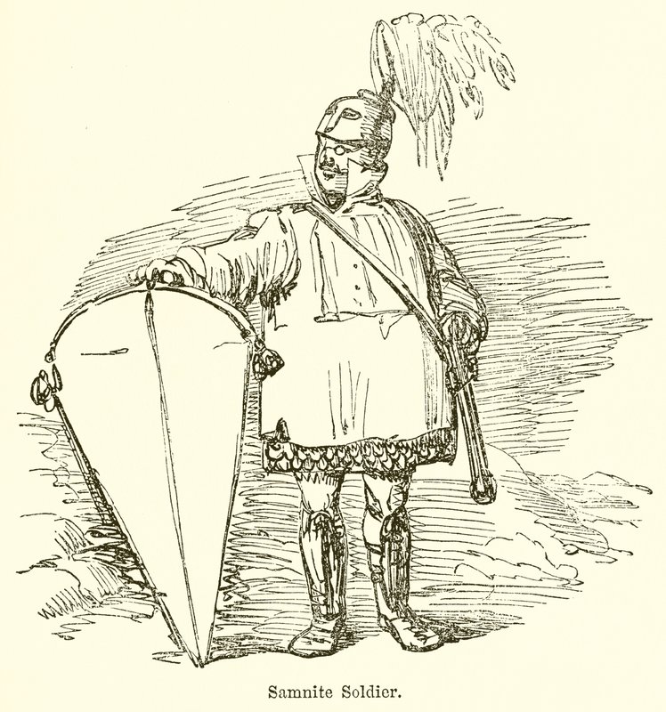Soldado samnita de John Leech