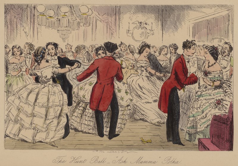 O Baile de Caça, Pergunte a Polka Mamma de John Leech