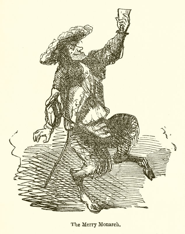 O monarca alegre de John Leech