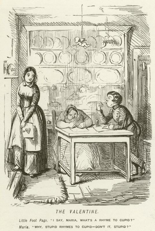 O dia dos namorados de John Leech