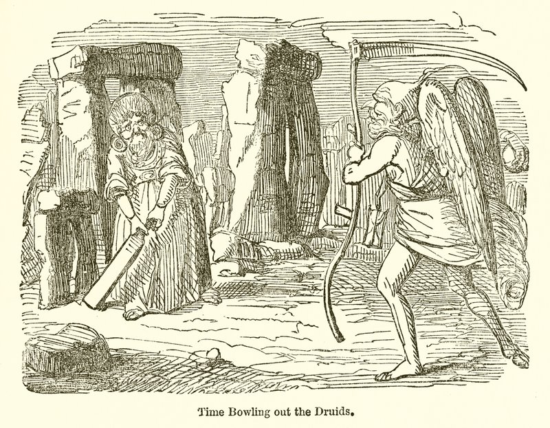 Tempo de Bowling Out the Druids de John Leech