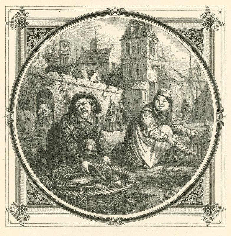 Os inexperientes são feridos (gravura) de John Leighton