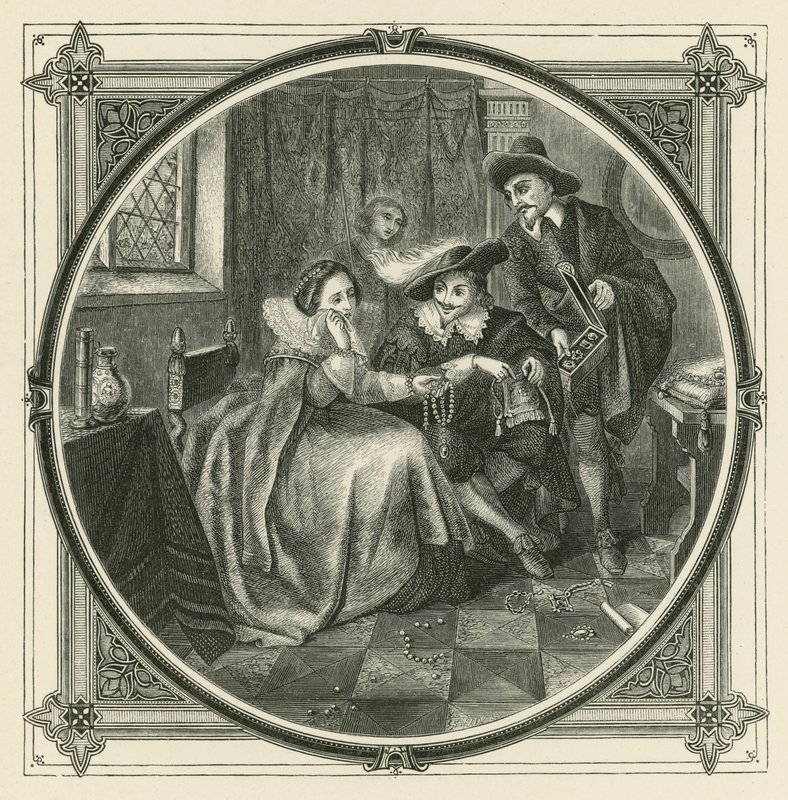 Enquanto ela chora, ela devora (gravura) de John Leighton