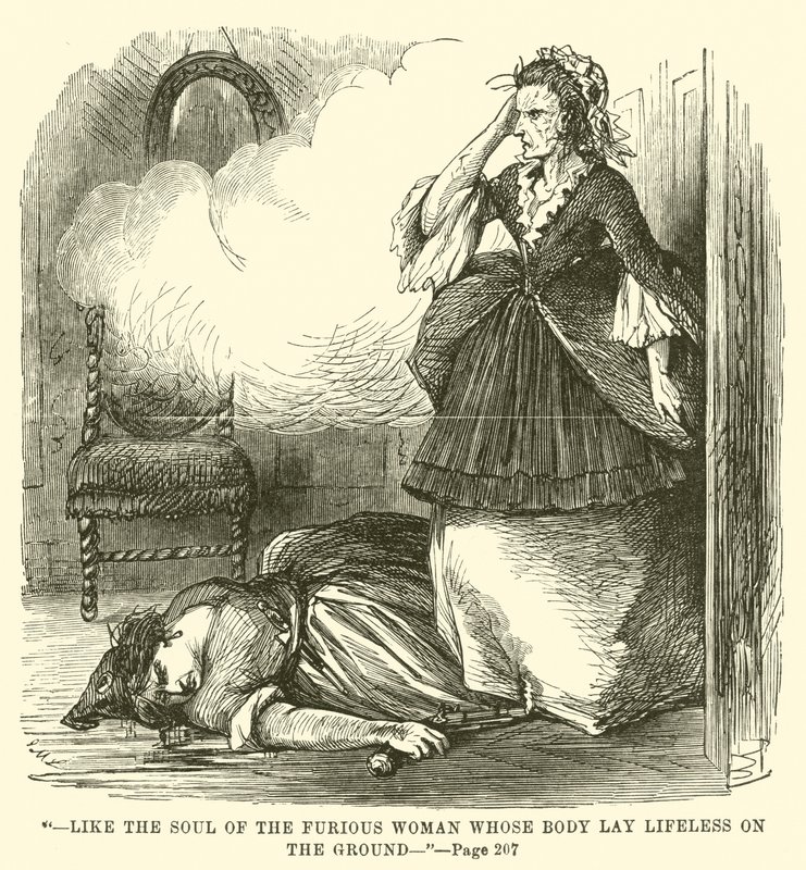 Ilustração para um conto de duas cidades por Charles Dickens de John McLenan